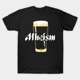 Here's to Atheism by Tai's Tees T-Shirt